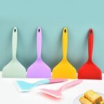 Produk viral laris Spatula Masak Tamagoyaki Steak Bahan Silikon.